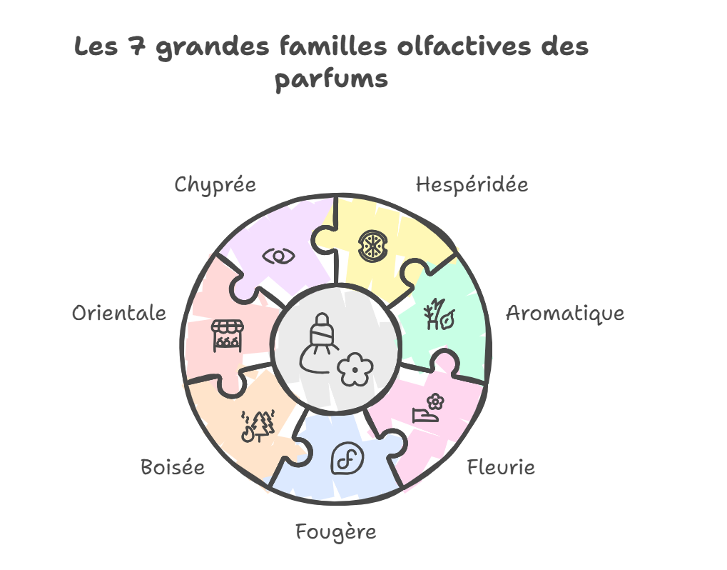 familles olfactives des parfums