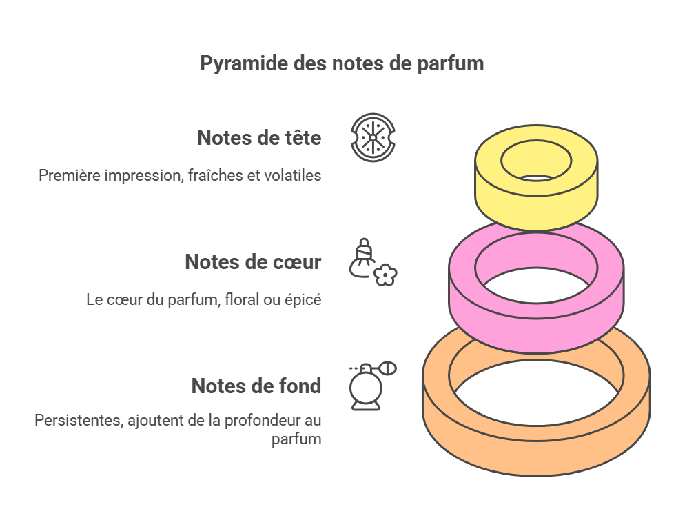 pyramide des notes de parfum